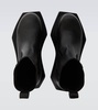 Beatle Turbo Cyclops leather ankle boots