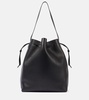 Belvedere leather bucket bag