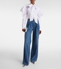 Mia mid-rise wide-leg jeans