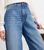 Java high-rise wide-leg jeans