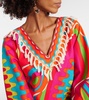 Bersaglio fringed cotton kaftan