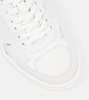 Hollywood 29A leather-trimmed mesh sneakers