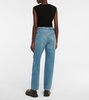 Rinley high-rise cropped jeans