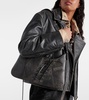 Platt leather shoulder bag