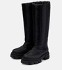 Gia 19 fabric knee-high boots