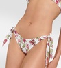 Floral halterneck bikini