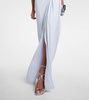 Emma draped jersey bustier gown