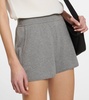 Ajour cashmere shorts