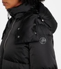 Oria down-paneled satin twill ski jacket