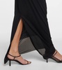 Molded Venus jersey maxi dress