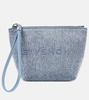 Blue Mini Givenchy Pouch