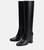 Santiago knee-high leather boots