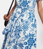 Annelie floral linen-blend maxi dress