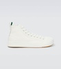 Vulcan high-top canvas sneakers