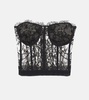 Lace bustier