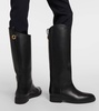 Kilda leather knee-high boots