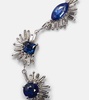 18kt white gold bracelet with sapphires and diamonds