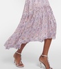 Naema Floral Crepe Midi Dress