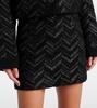 Zig Zag Looped Miniskirt