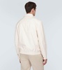 Cotton-blend gabardine blouson jacket