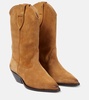 Duerto suede ankle cowboy boots