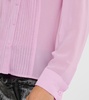 Bow-detail chiffon blouse