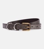 Voyou leather belt