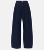 Bonnie high-rise barrel-leg jeans