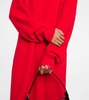 Weird cashmere-blend midi dress