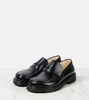 Blaze leather penny loafers