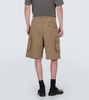 Mount herringbone cotton cargo shorts