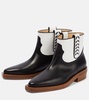 Reza leather ankle boots