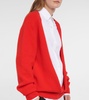 Chevro cutout cashmere sweater