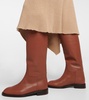 Decker leather knee-high boots