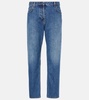 Riaco mid-rise straight jeans