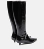 The Slim leather knee-high-boots