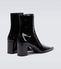 Rainer 75 patent leather ankle boots