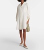 Kristen silk shirt dress