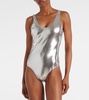 Metallic swimsuit