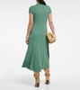 Ribbed-knit wool maxi dress