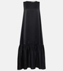 Rhea silk charmeuse midi dress