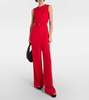 Cady wide-leg jumpsuit