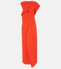 Asymmetric maxi dress