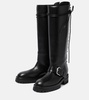 Ans knee-high leather boots