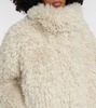 Woolly faux fur jacket