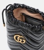 GG Marmont Mini leather bucket bag