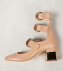 Alize leather pumps