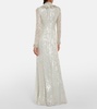 Sequined gown