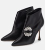 Prabina 105 embellished ankle boots