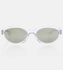 x Oliver Peoples 1969C oval sunglasses